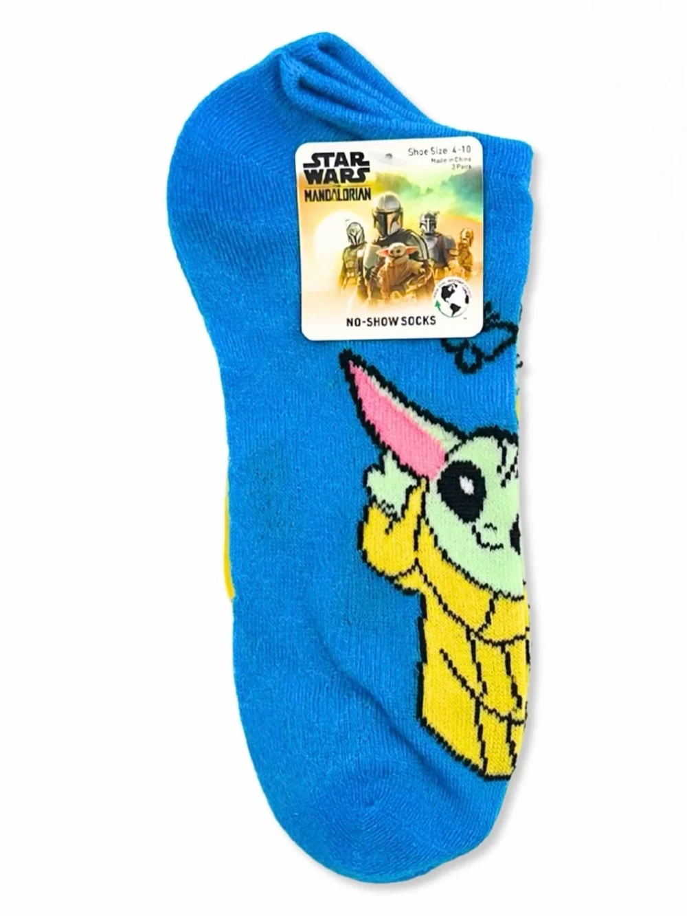 Star Wars the Mandalorian No-Show Socks, 3-Pack